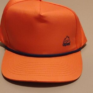 Apex Orange Cap with Blue Trim
